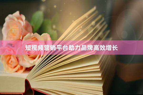短视频营销平台助力品牌高效增长